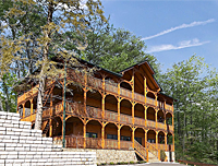 7 Bedroom Log Lodge